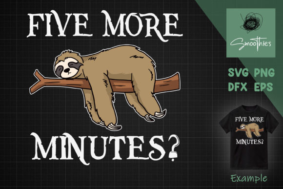 Funny Sloth Svg Five More Minutes: A Crafts & Graphics Review
