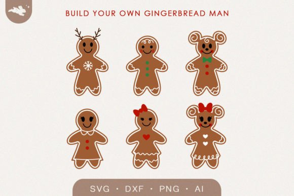 Gingerbread Men Svg, Funny Christmas Svg Review